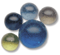 Large Round Marbles 1 lb.