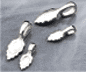 Aanraku Silver Plated Jewelry Bails,  Medium